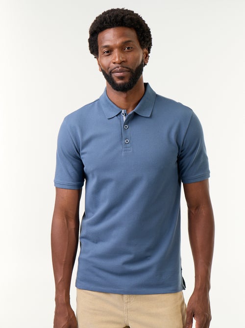 Polo en piqué de coton - Kiabi Polo en piqué de coton - Kiabi