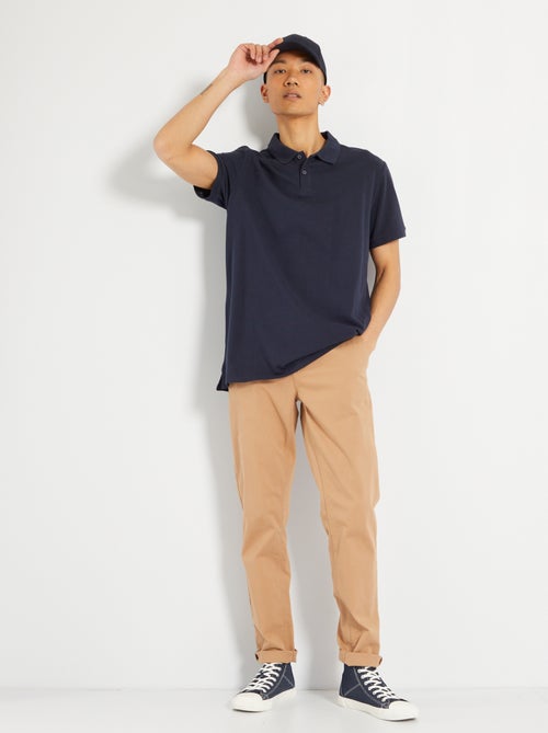 Polo en piqué de coton - Kiabi