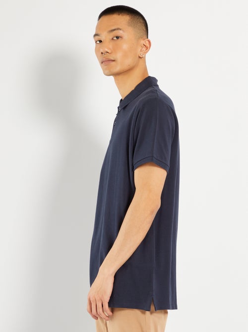 Polo en piqué de coton - Kiabi