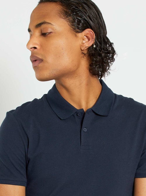 Polo en piqué de coton - Kiabi