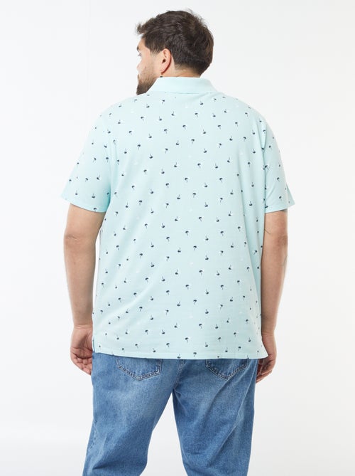 Polo en piqué de coton manches courtes - Kiabi