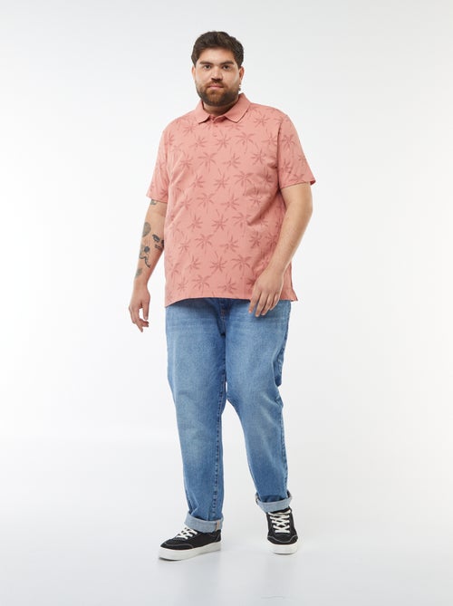 Polo en piqué de coton manches courtes - Kiabi