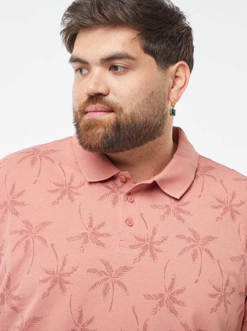 Polo en piqué de coton manches courtes - Kiabi