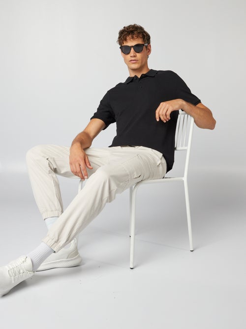 Polo en piqué de coton - Kiabi