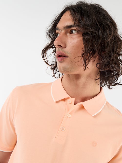Polo en piqué  de coton - Kiabi