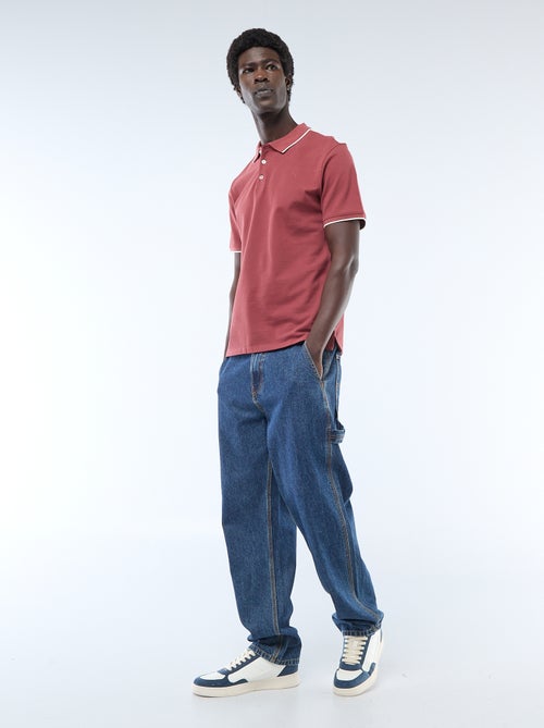 Polo en piqué de coton - Kiabi Polo en piqué de coton - Kiabi