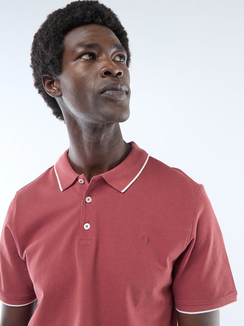 Polo en piqué de coton - Kiabi Polo en piqué de coton - Kiabi
