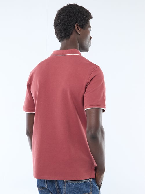 Polo en piqué de coton - Kiabi Polo en piqué de coton - Kiabi