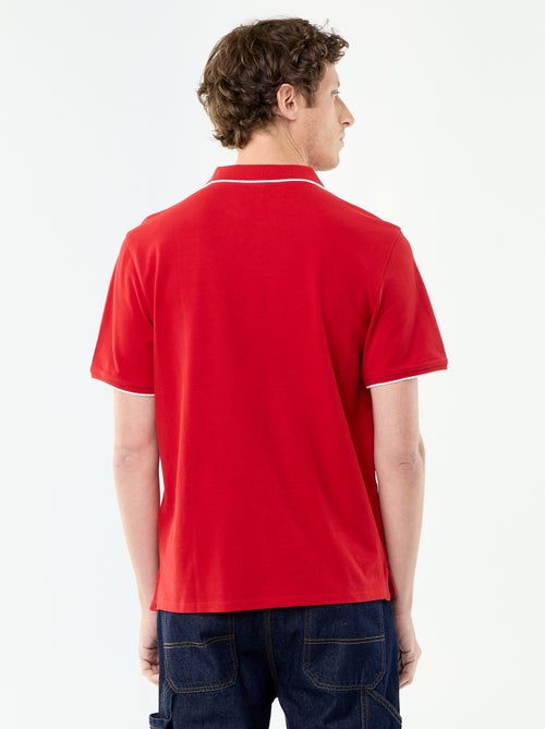 Polo en piqué de coton - Kiabi Polo en piqué de coton - Kiabi