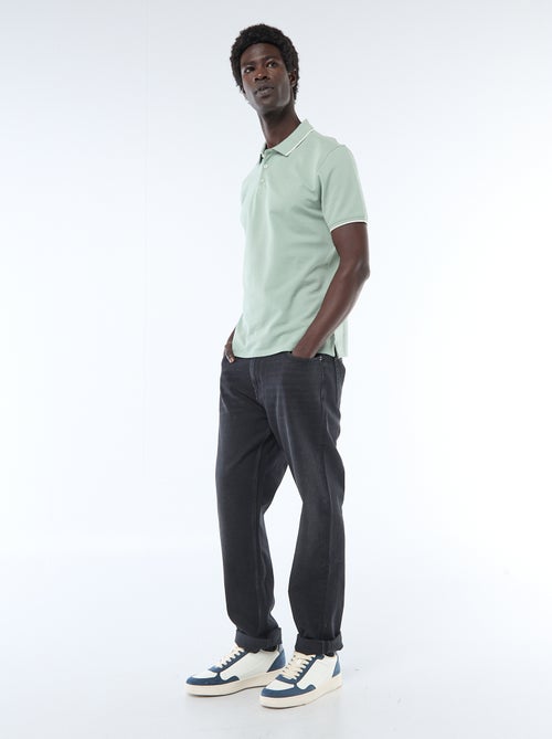 Polo en piqué de coton - Kiabi Polo en piqué de coton - Kiabi