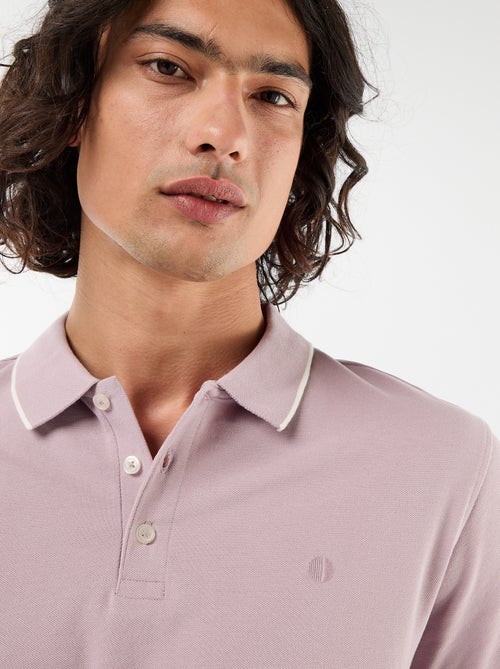 Polo en piqué  de coton - Kiabi
