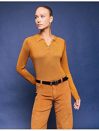 Polo en viscose, mo fashion