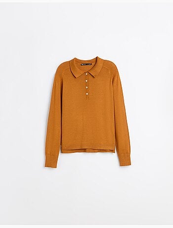 Polo en viscose, mo fashion