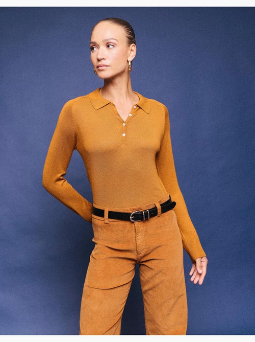 Polo en viscose, mo fashion - Kiabi Polo en viscose, mo fashion - Kiabi