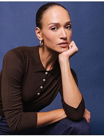 Polo en viscose, mo fashion