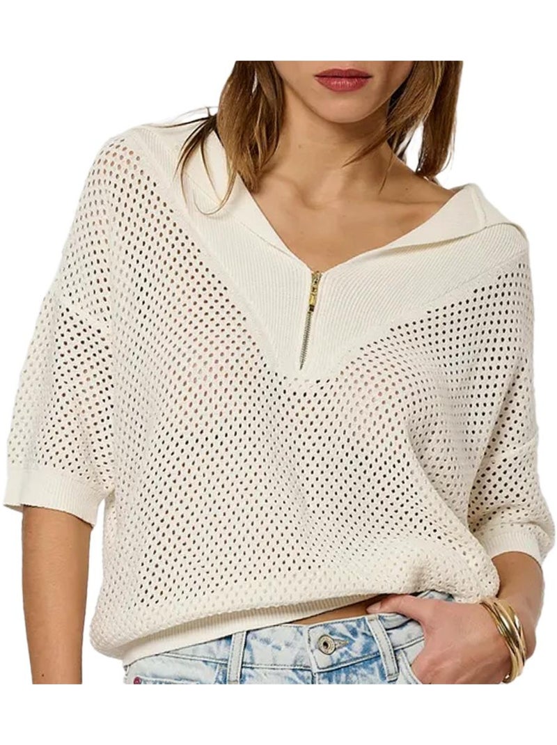 Polo Femme Kaporal Blanc - Kiabi