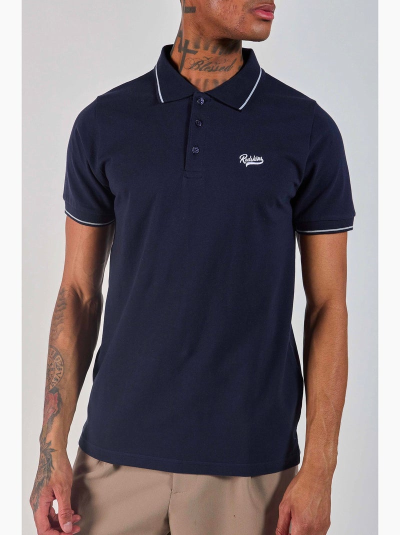 Polo  Foncé 231040 Redskins Bleu - Kiabi