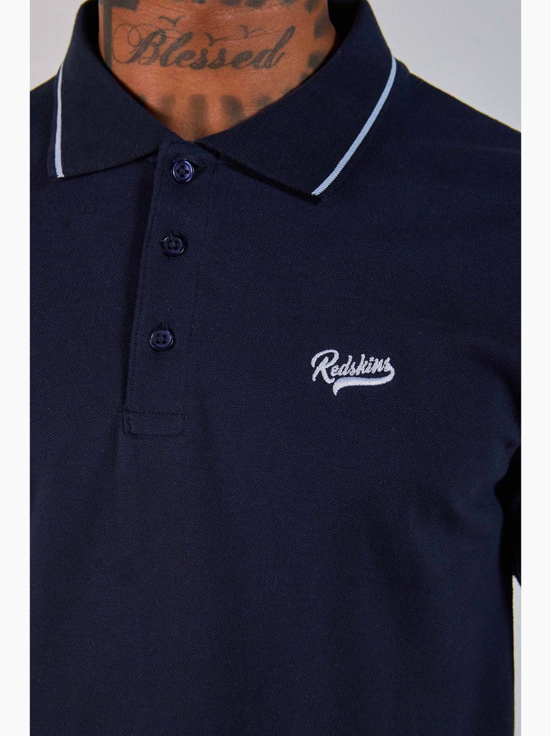 Polo  Foncé 231040 Redskins Bleu - Kiabi
