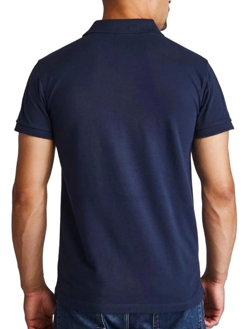 Polo Homme Airness Bleu marine - Kiabi
