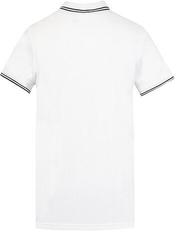 Polo homme bicolore en coton pique avec logo brodé 806450 umbro