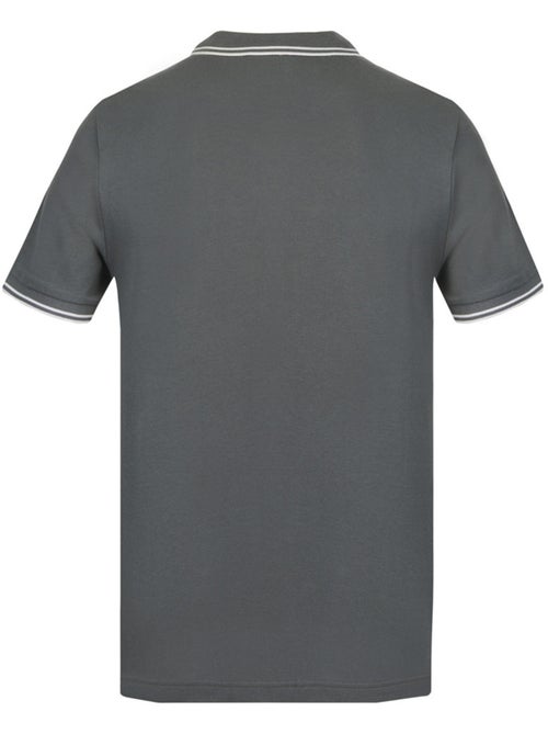 Polo homme bicolore en coton pique avec logo brodé 806451 Umbro - Kiabi
