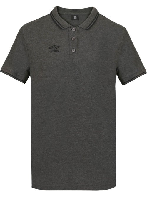 Polo homme bicolore en coton pique avec logo brodé  umbro - Kiabi