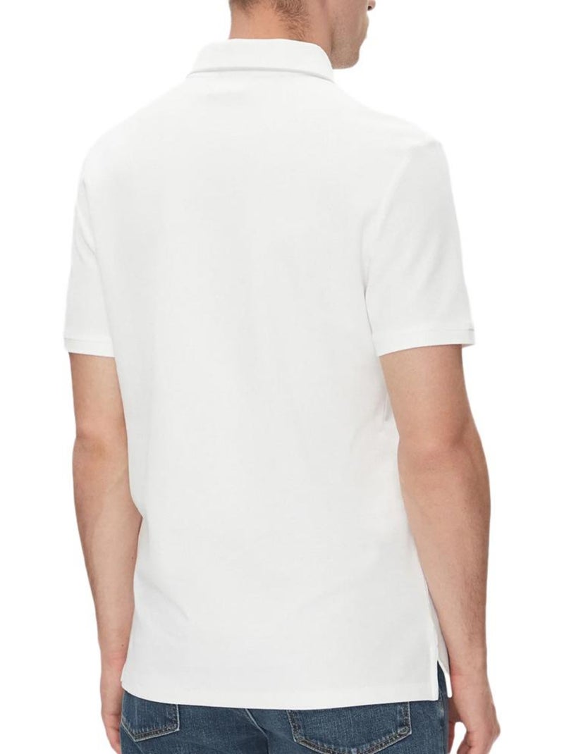 Polo Homme Calvin Klein Jeans Blanc - Kiabi