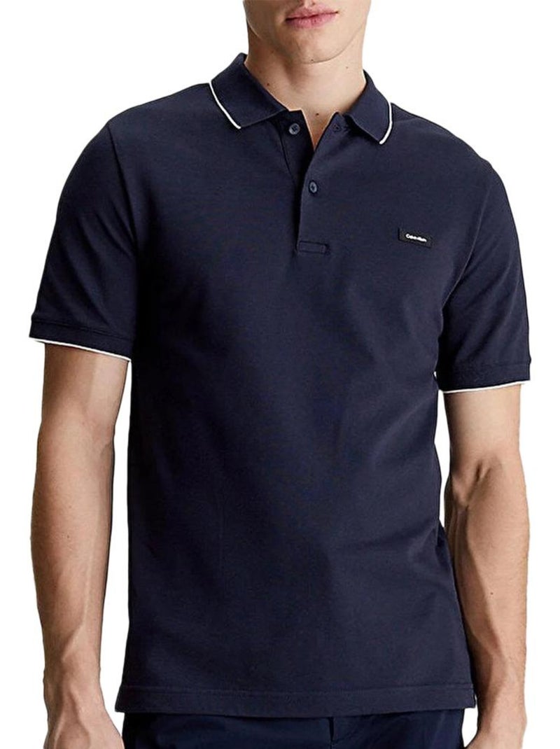 Polo Homme Calvin Klein Jeans Bleu marine - Kiabi