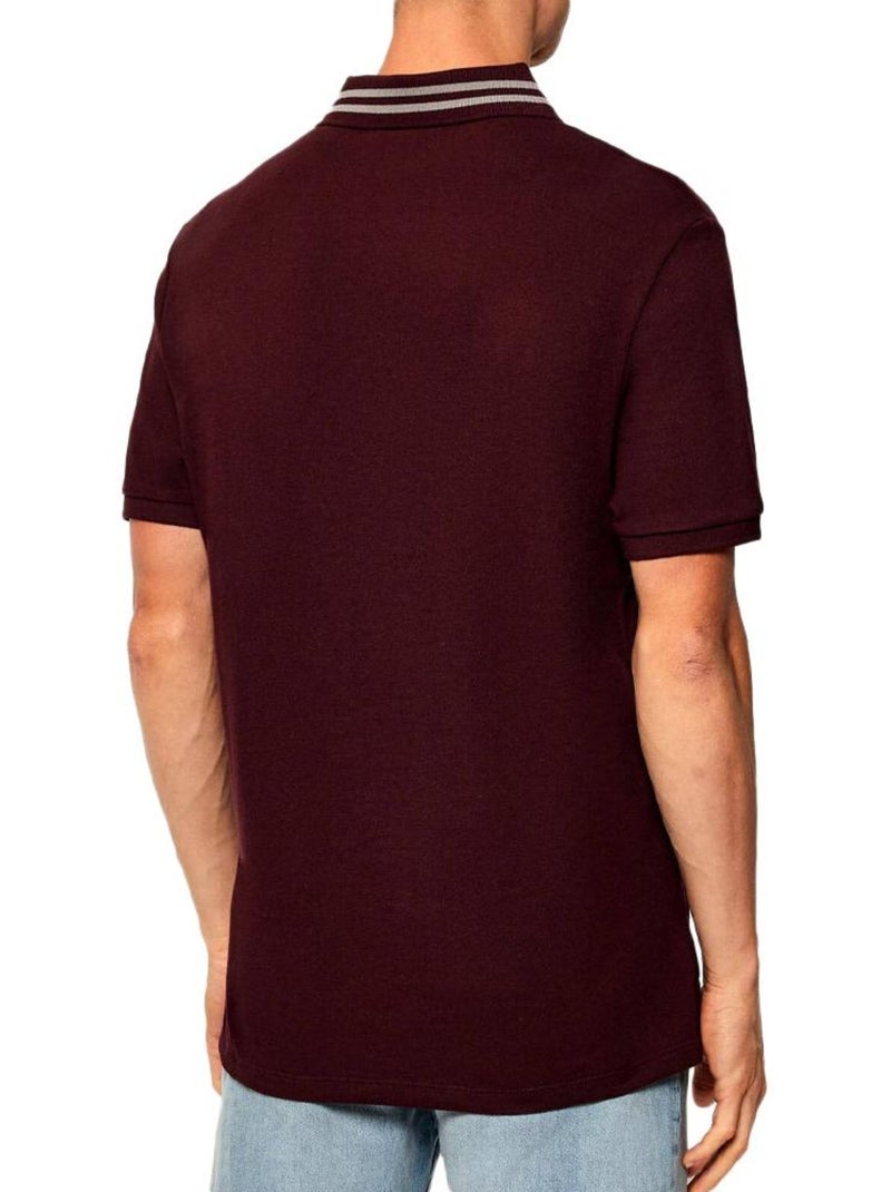 Polo Homme Calvin Klein Jeans Marron cappuccino - Kiabi