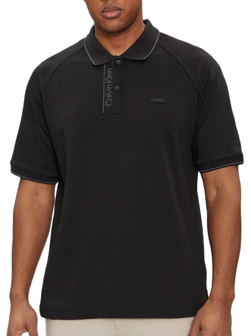 Polo Homme Calvin Klein Jeans Noir - Kiabi