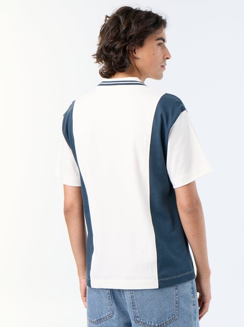 Polo homme en coton à manches courtes - Kiabi
