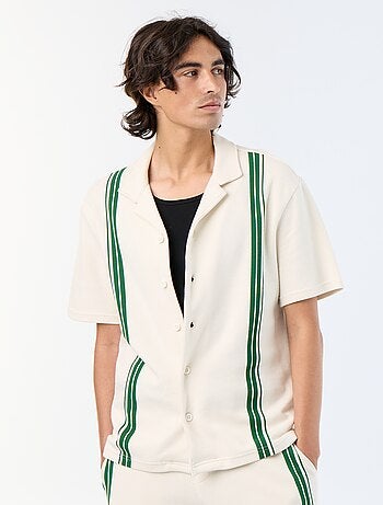 Polo homme en coton uni
