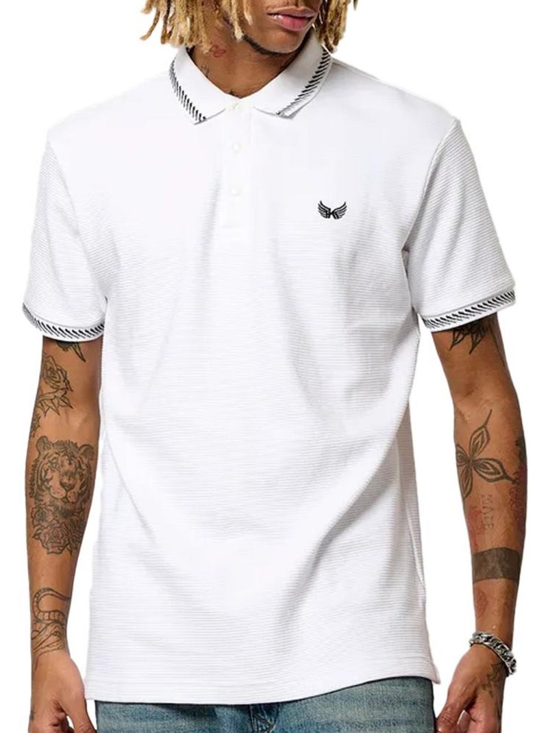 Polo Homme Kaporal Blanc - Kiabi