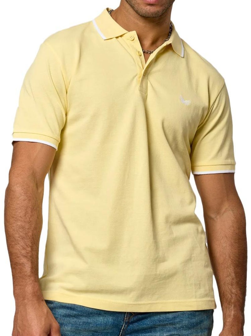 Polo Homme Kaporal Jaune - Kiabi