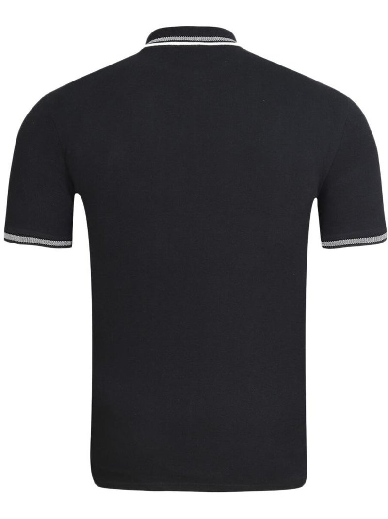 Polo homme kaporal Noir - Kiabi