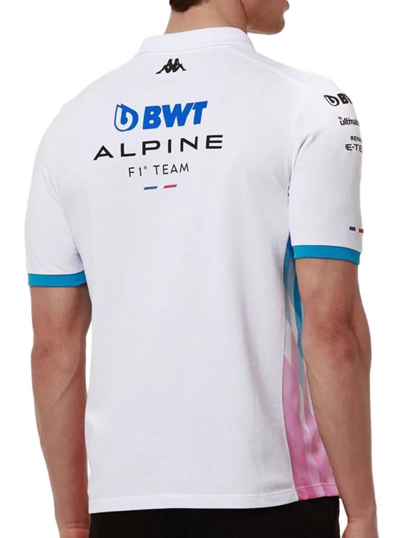 Polo homme kappa Blanc - Kiabi