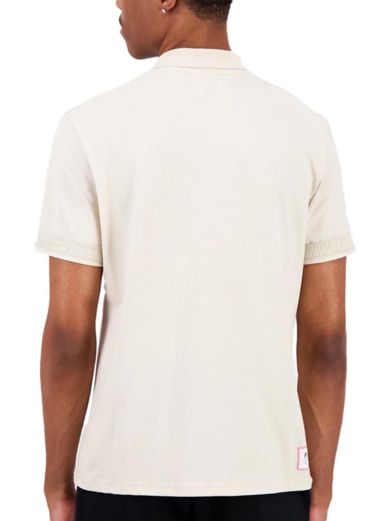 Polo Homme Le Coq Sportif Beige - Kiabi