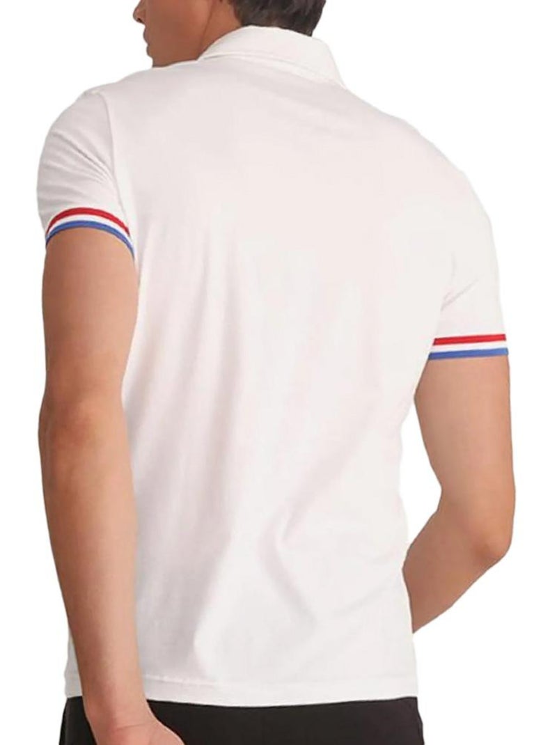 Polo Homme Le Coq Sportif Blanc - Kiabi