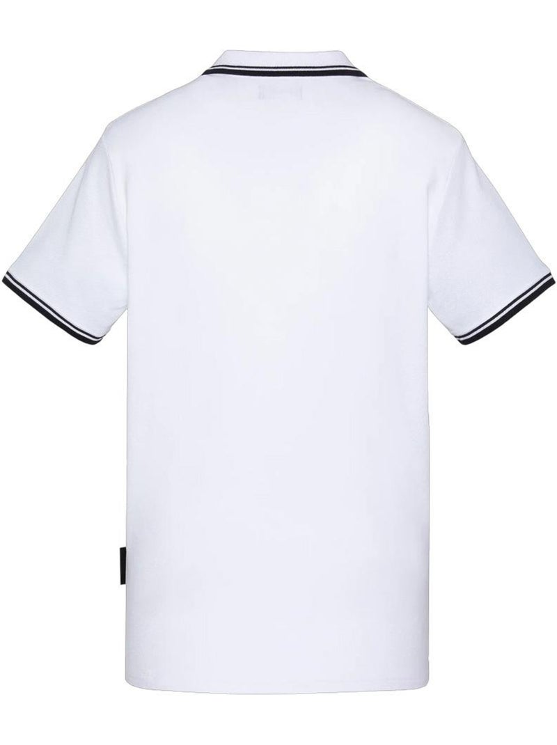 Polo Homme Schott Blanc - Kiabi