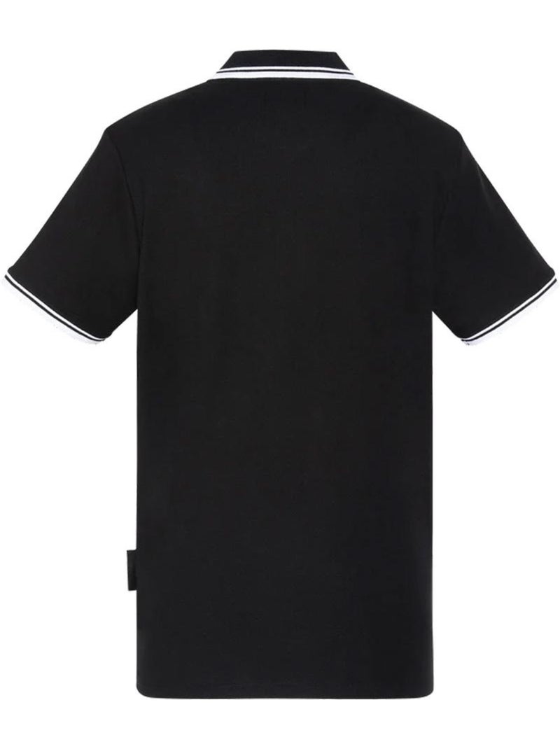 Polo Homme Schott Noir - Kiabi