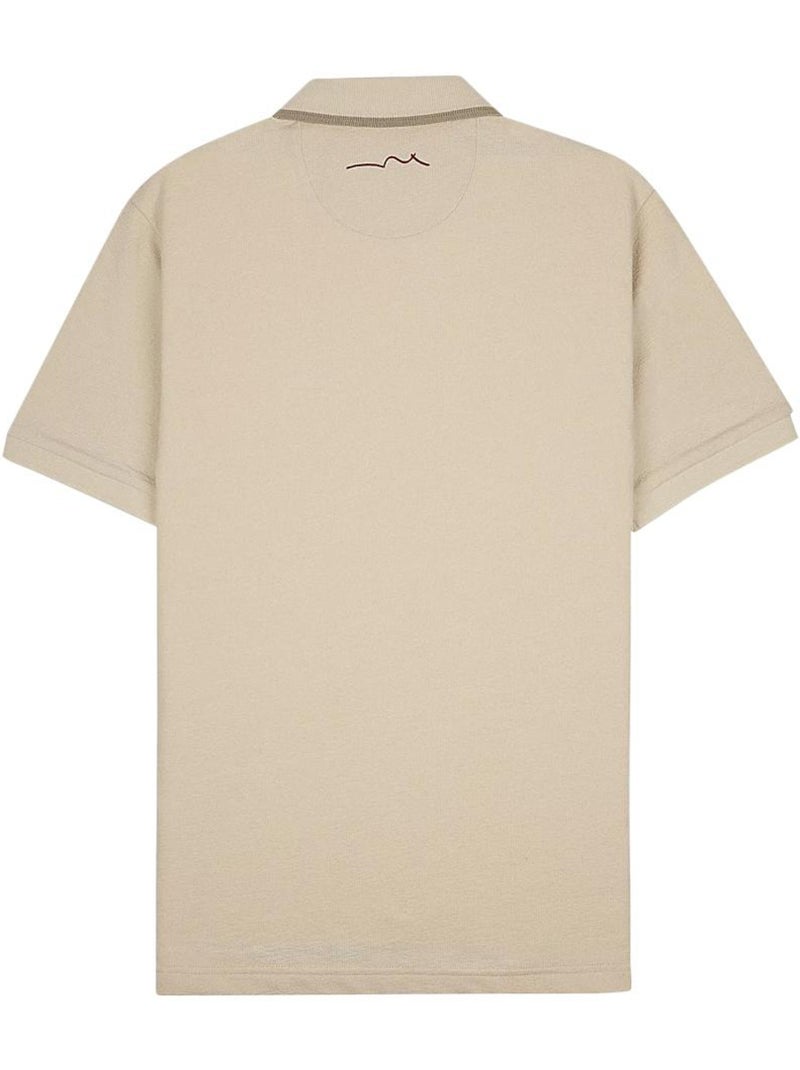 Polo Homme Teddy Smith Beige - Kiabi
