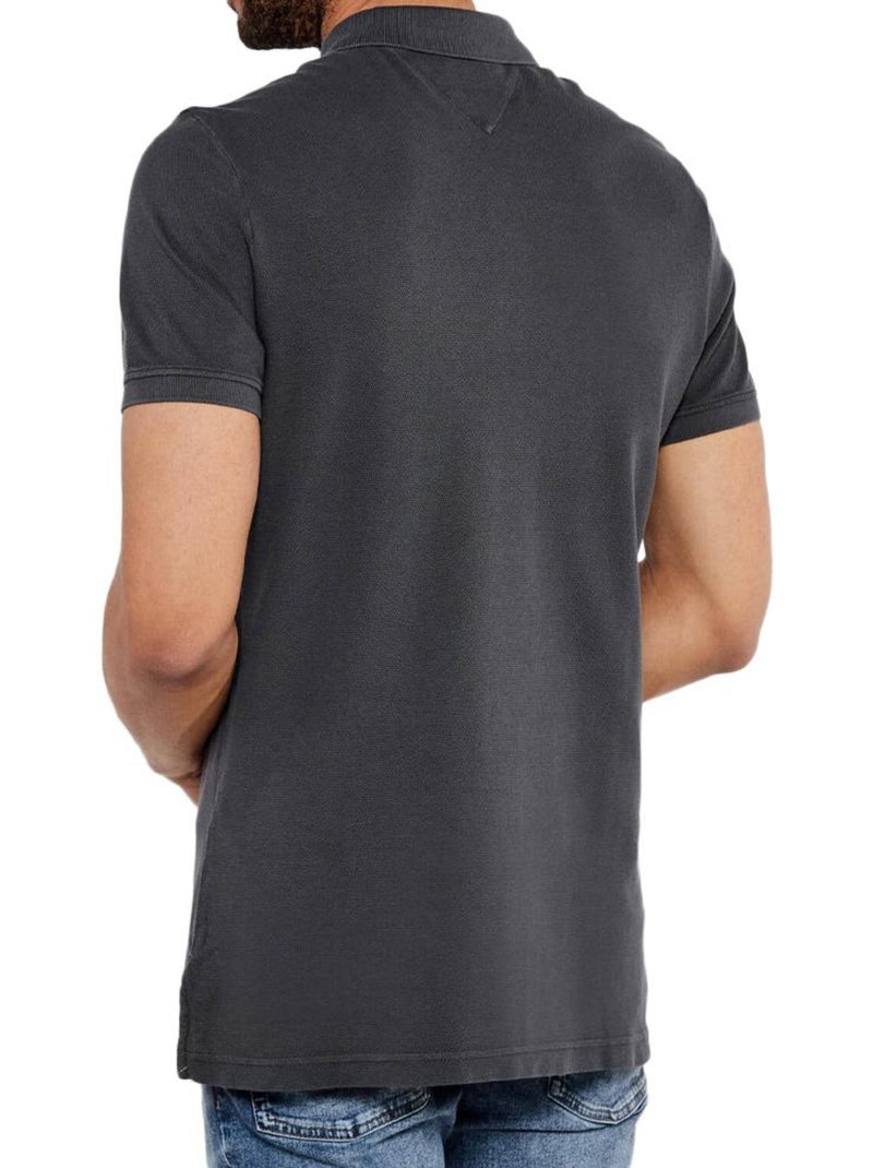 Polo Homme Tommy Hilfiger Gris Argenté - Kiabi