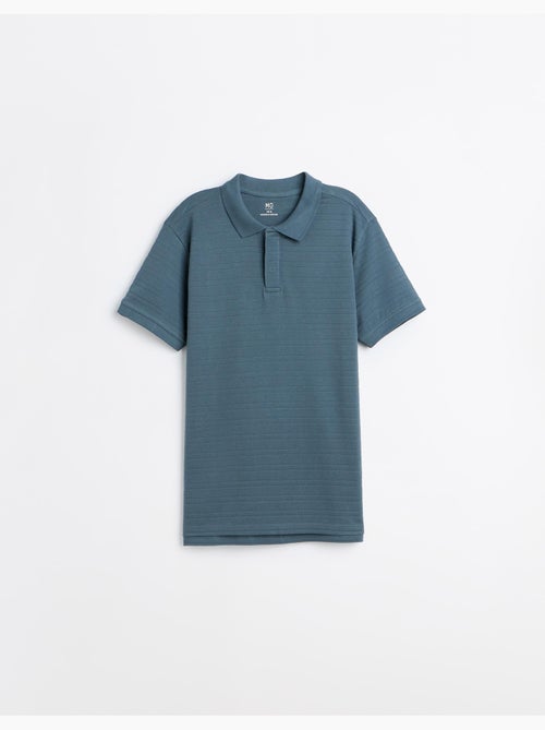 Polo jacquard, mo fashion - Kiabi