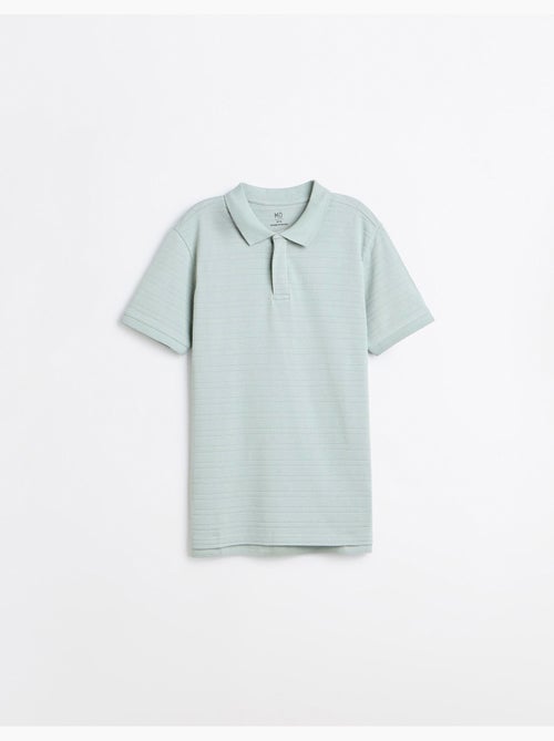 Polo jacquard, mo fashion - Kiabi