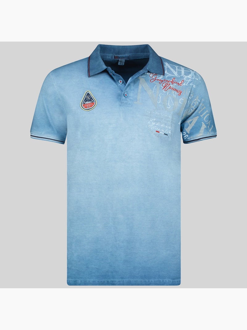 Polo kadventure – geographical norway Blauw - Kiabi