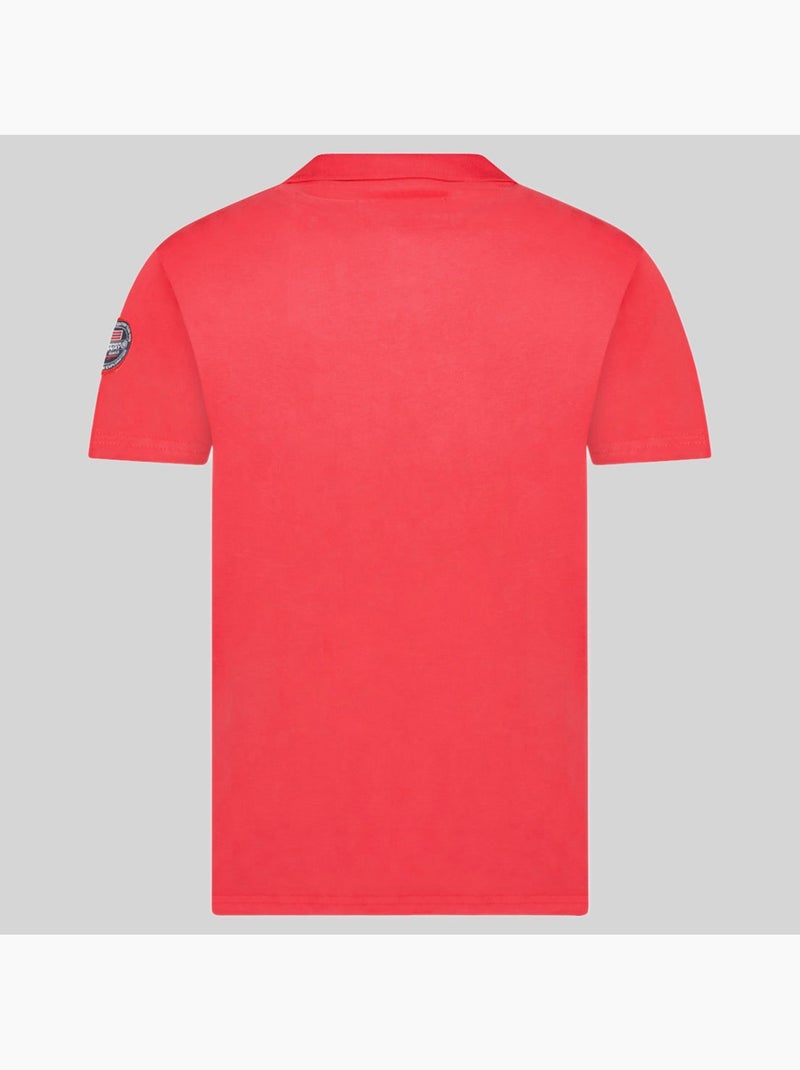 Polo kancre – geographical norway Rood - Kiabi