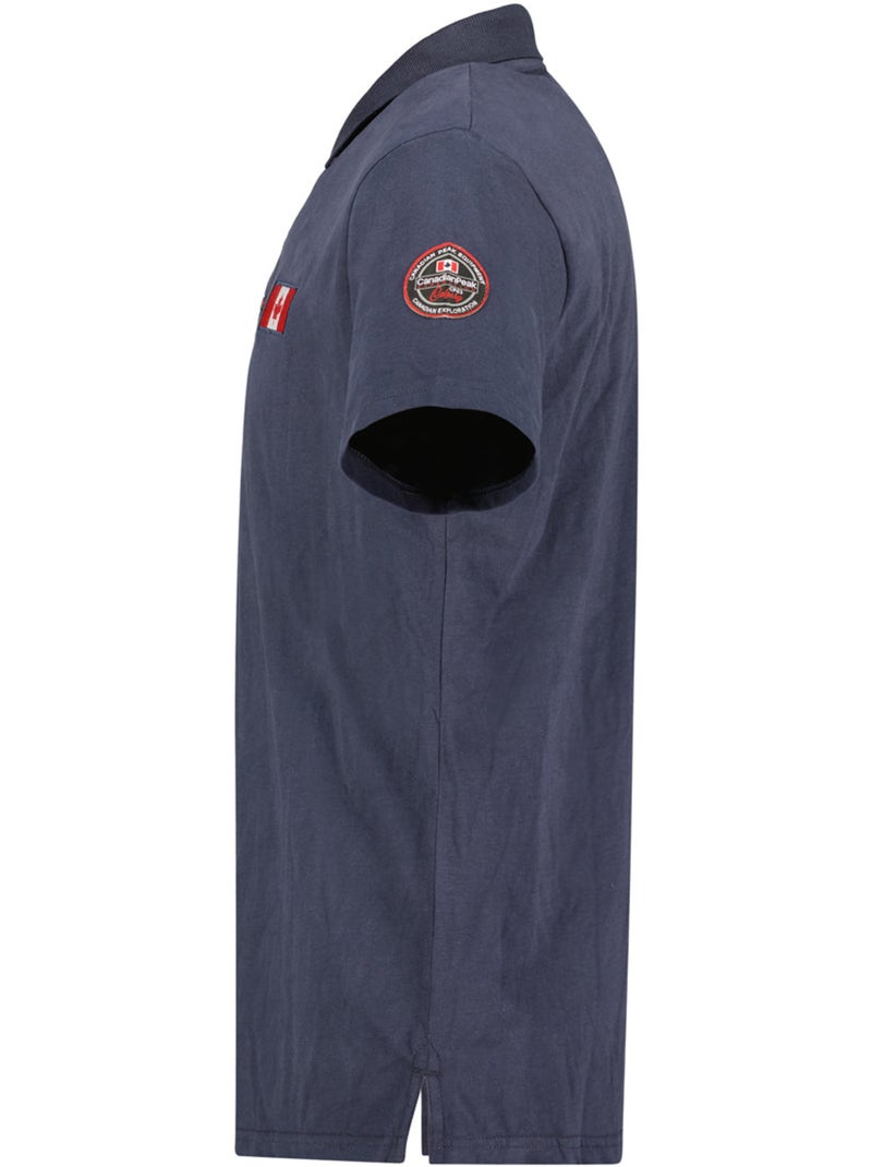 Polo kancreak – canadian peak Marineblauw - Kiabi