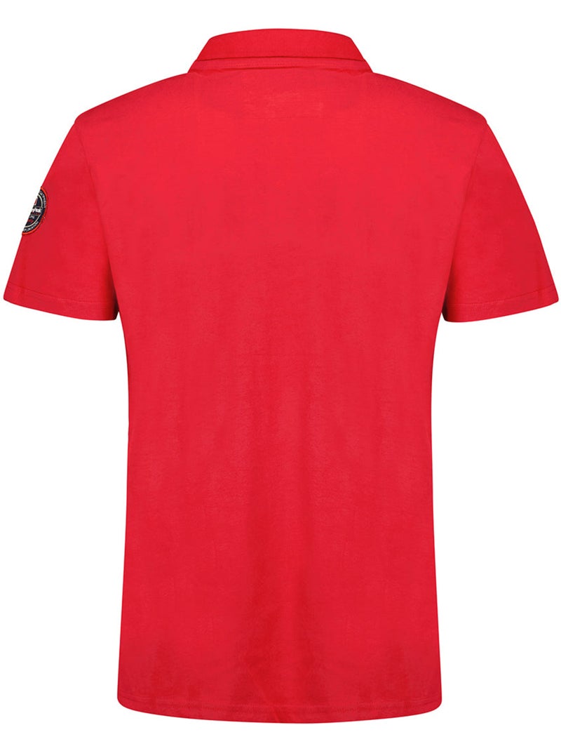 Polo kancreak – canadian peak Rood - Kiabi