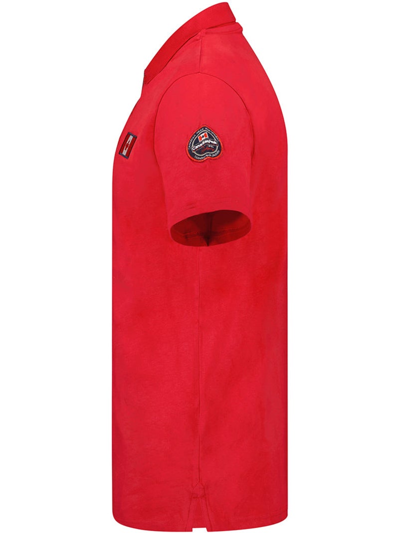 Polo kancreak – canadian peak Rood - Kiabi