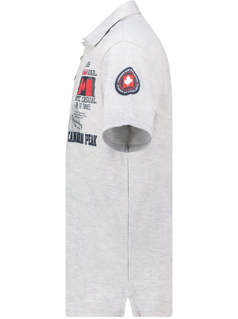 Polo kantrail – canadian peak Gris clair - Kiabi